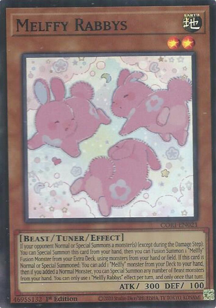 Melffy Rabbys [CORI-EN021] Super Rare | Chromatic Games