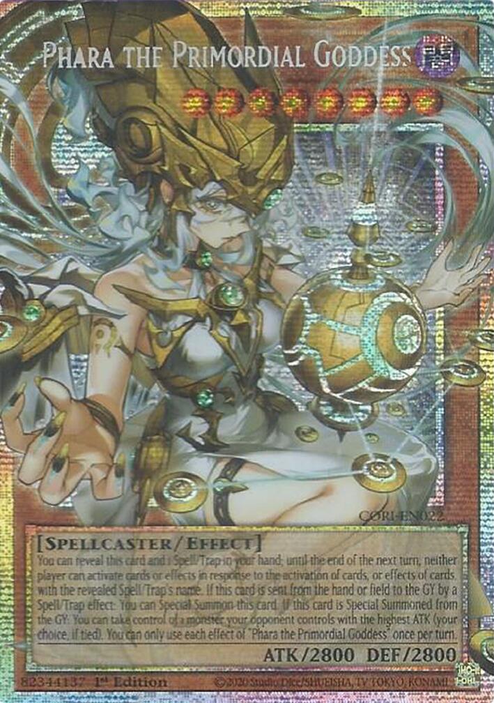 Phara the Primordial Goddess (Starlight Rare) (Extended Art) [CORI-EN022] Starlight Rare | Chromatic Games
