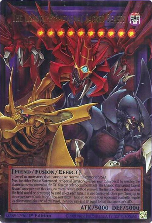 The Chaotic Phantasmal Sacred Beasts [CORI-EN029] Ultra Rare | Chromatic Games