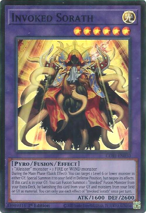 Invoked Sorath [CORI-EN030] Super Rare | Chromatic Games