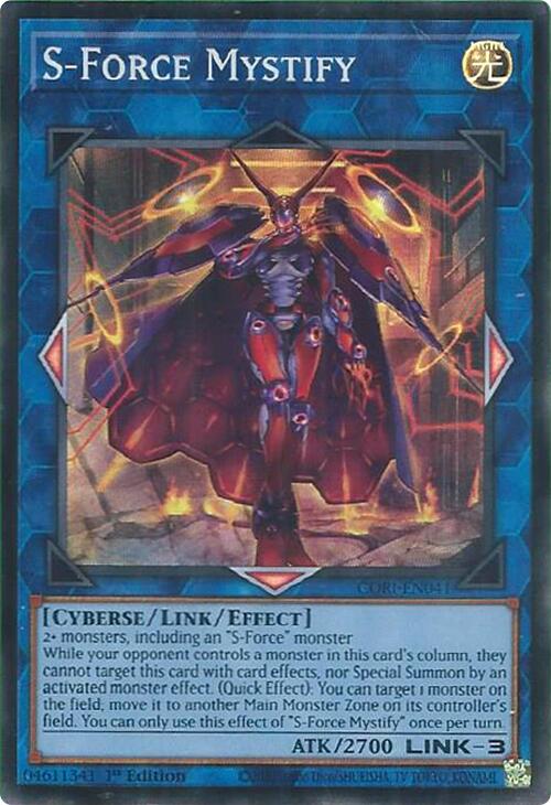 S-Force Mystify [CORI-EN041] Super Rare | Chromatic Games
