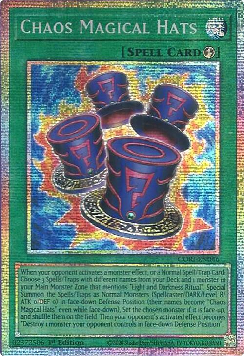 Chaos Magical Hats (Starlight Rare) [CORI-EN046] Starlight Rare | Chromatic Games