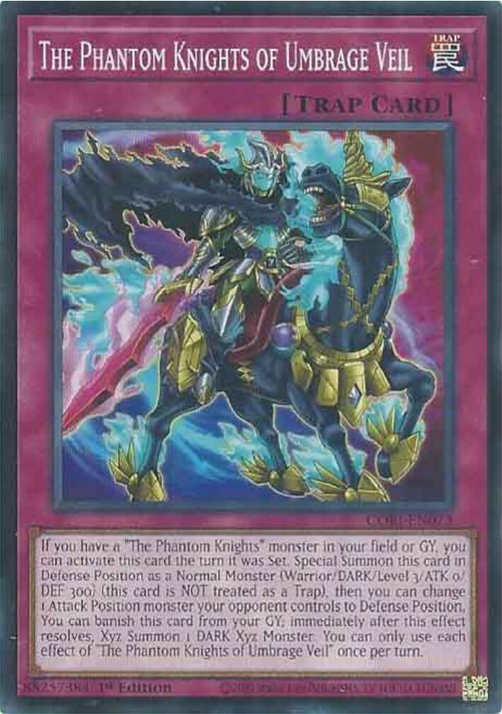 The Phantom Knights of Umbrage Veil [CORI-EN073] Common | Chromatic Games