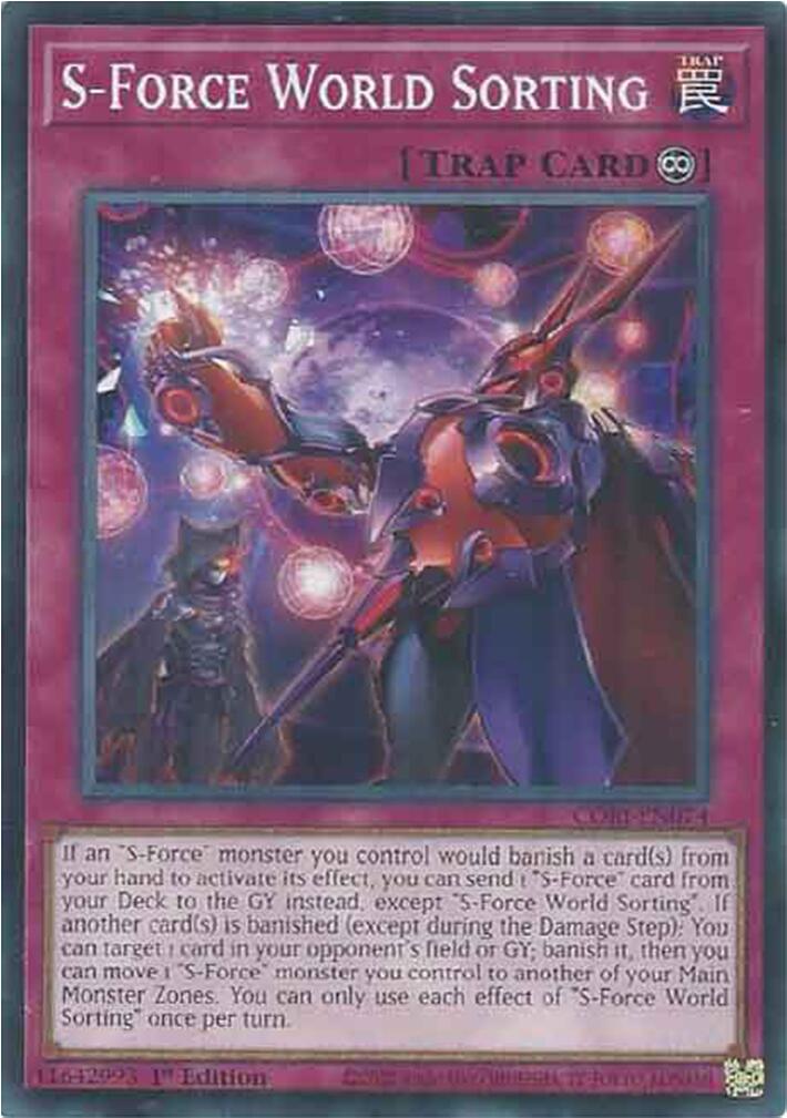 S-Force World Sorting [CORI-EN074] Common | Chromatic Games