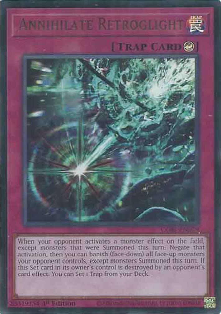 Annihilate Retroglight [CORI-EN079] Ultra Rare | Chromatic Games