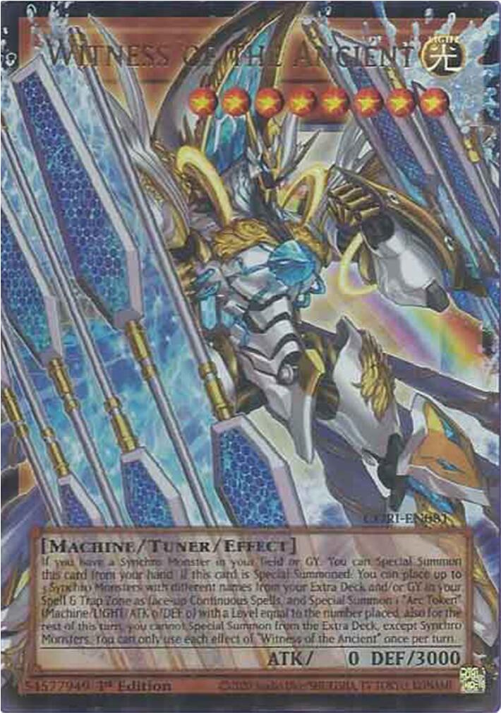 Witness of the Ancient (Secret Rare) [CORI-EN081] Secret Rare | Chromatic Games