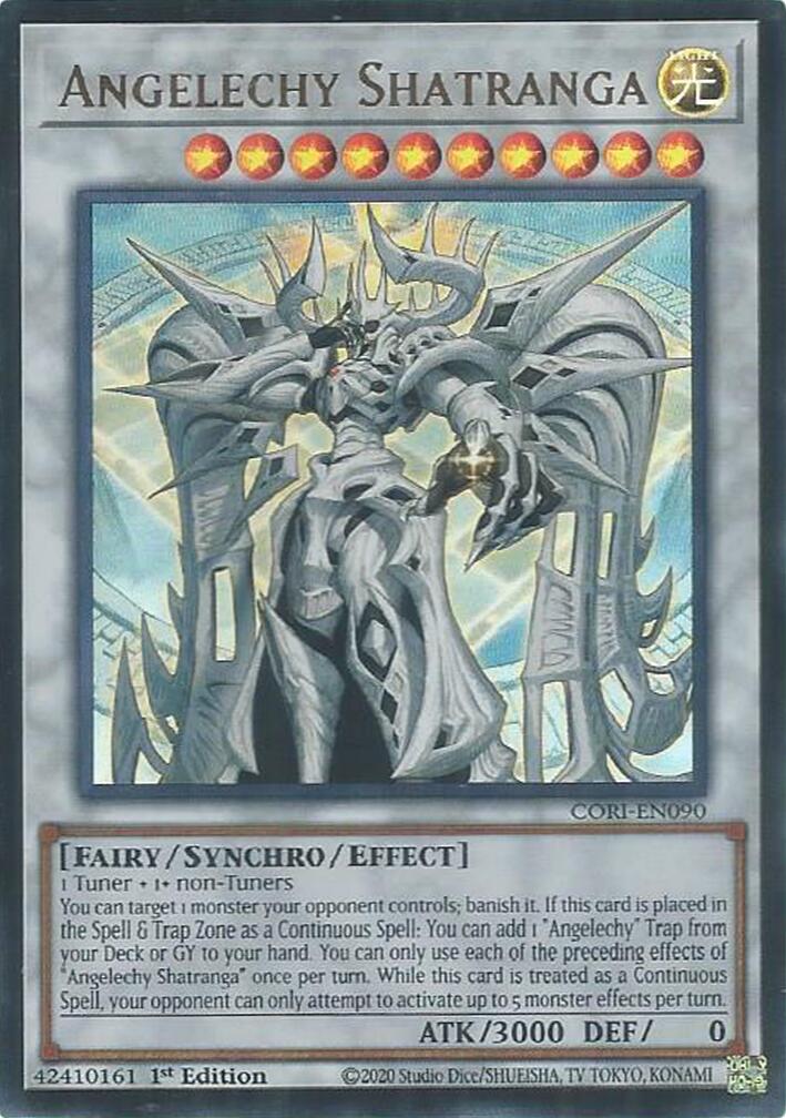 Angelechy Shatranga [CORI-EN090] Ultra Rare | Chromatic Games