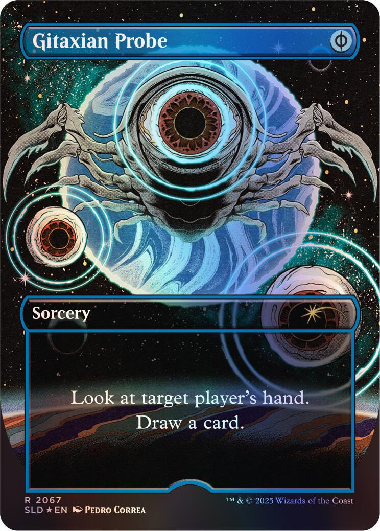 Gitaxian Probe (2067) (Rainbow Foil) [Secret Lair Drop Series] | Chromatic Games
