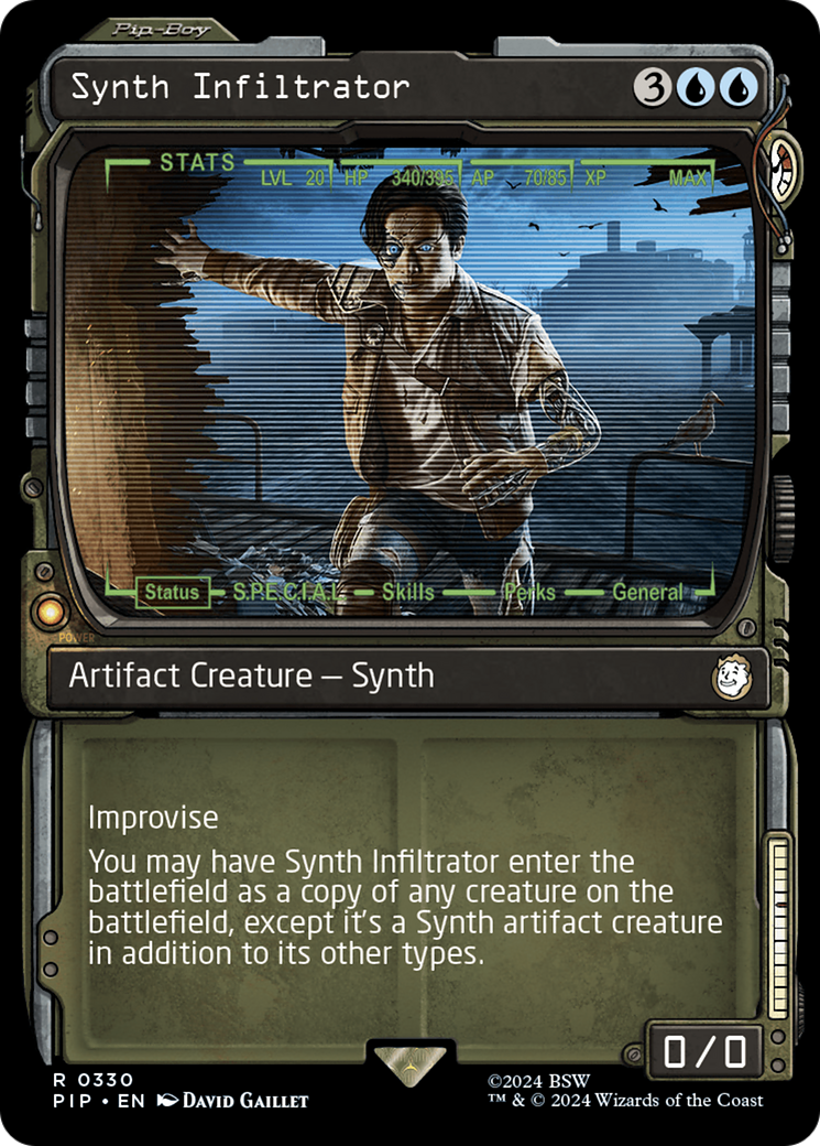 Synth Infiltrator (Showcase) [Fallout] | Chromatic Games