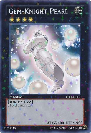 Gem-Knight Pearl [BP01-EN031] Starfoil Rare | Chromatic Games