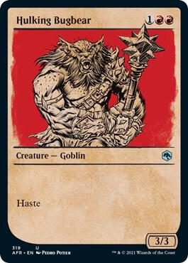 Hulking Bugbear Showcase 319 (Adventures in the Forgotten Realms)  | Chromatic Games