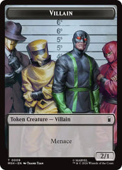 Villain // Treasure Double-Sided Token [Marvel Super Heroes Tokens] | Chromatic Games
