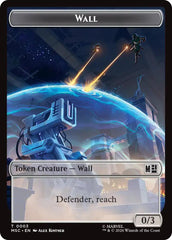 Wall // Council of Reeds Double-Sided Token [Marvel Super Heroes Commander Tokens] | Chromatic Games