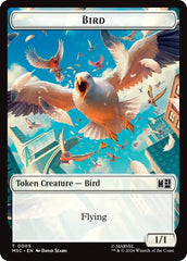 Bird // Rhino Double-Sided Token [Marvel Super Heroes Commander Tokens] | Chromatic Games