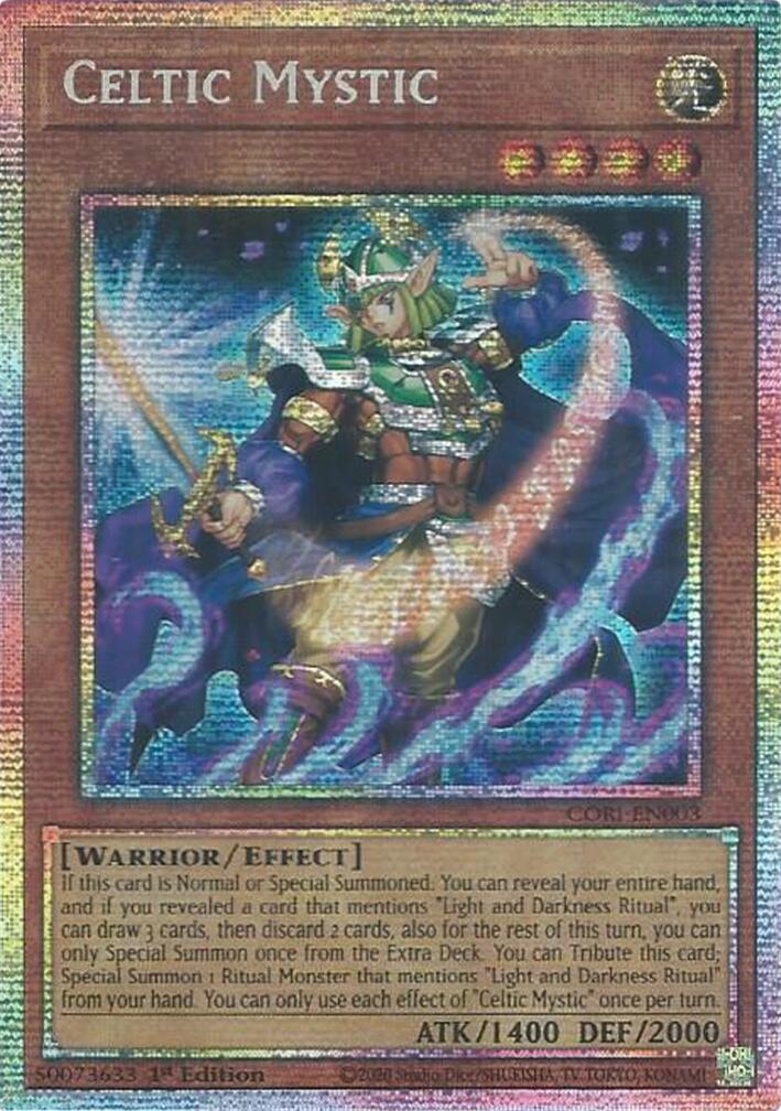 Celtic Mystic (Starlight Rare) [CORI-EN003] Starlight Rare | Chromatic Games