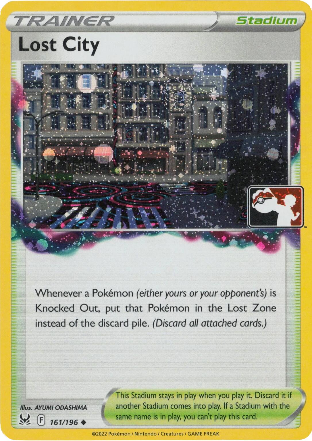 Lost City (161/196) (Cosmos Holo) [Prize Pack Series Four] | Chromatic Games