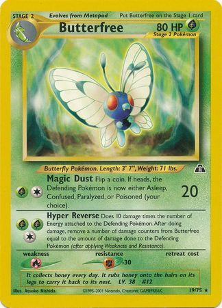 Butterfree (19/75) [Neo Discovery Unlimited] | Chromatic Games