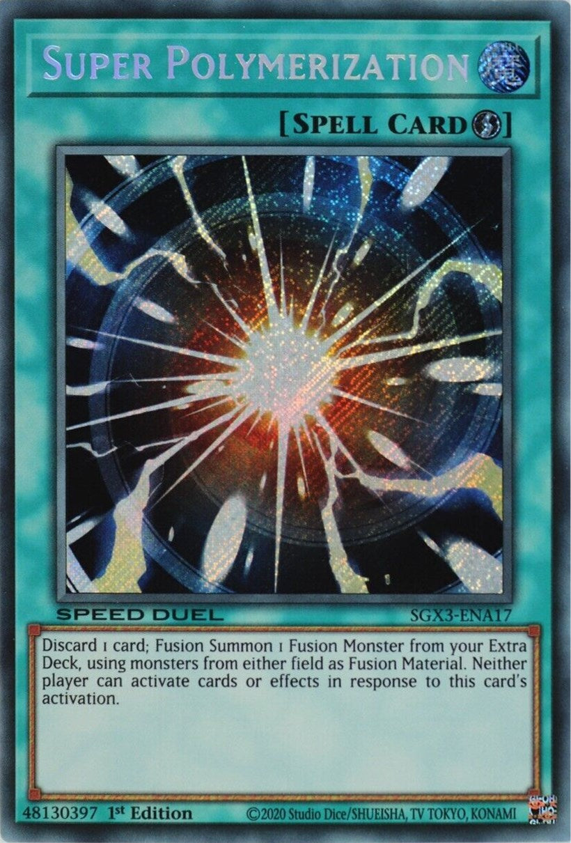 Super Polymerization [SGX3-ENA17] Secret Rare | Chromatic Games