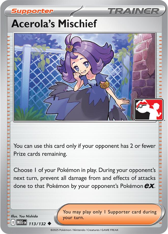 Acerola's Mischief (113/132) [Prize Pack Series Nine] | Chromatic Games