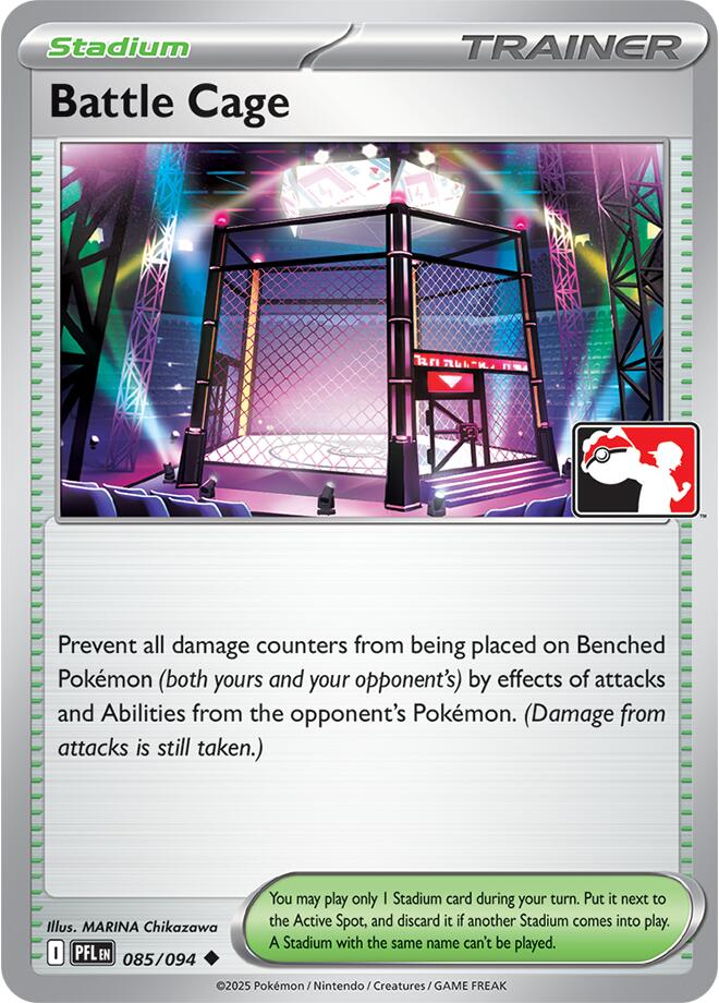 Battle Cage (085/094) [Prize Pack Series Nine] | Chromatic Games