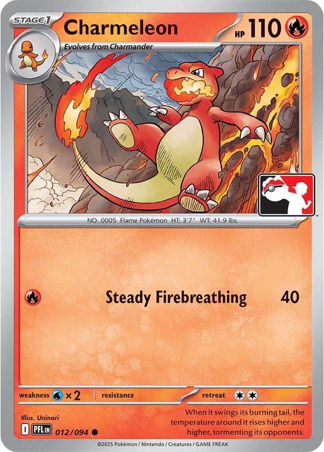 Charmeleon (012/094) [Prize Pack Series Nine] | Chromatic Games