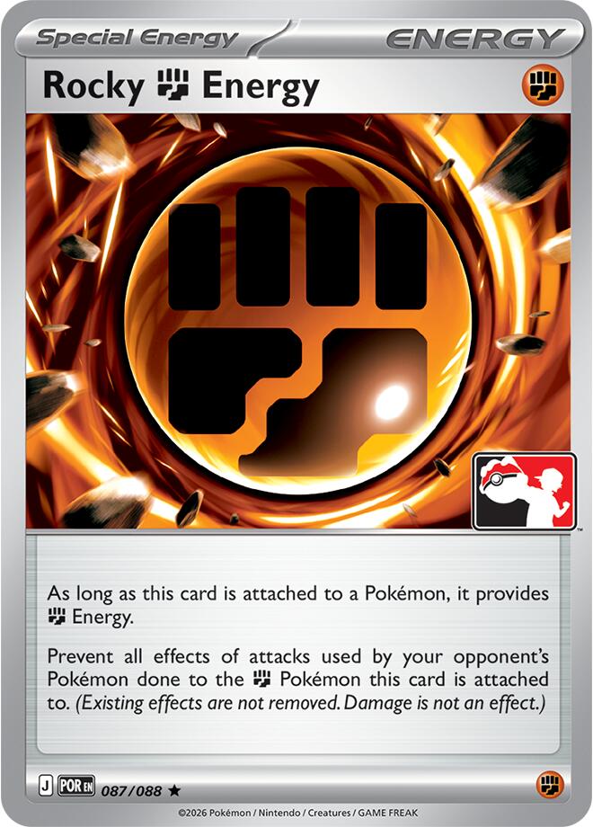 Rocky Fighting Energy (087/088) [Prize Pack Series Nine] | Chromatic Games