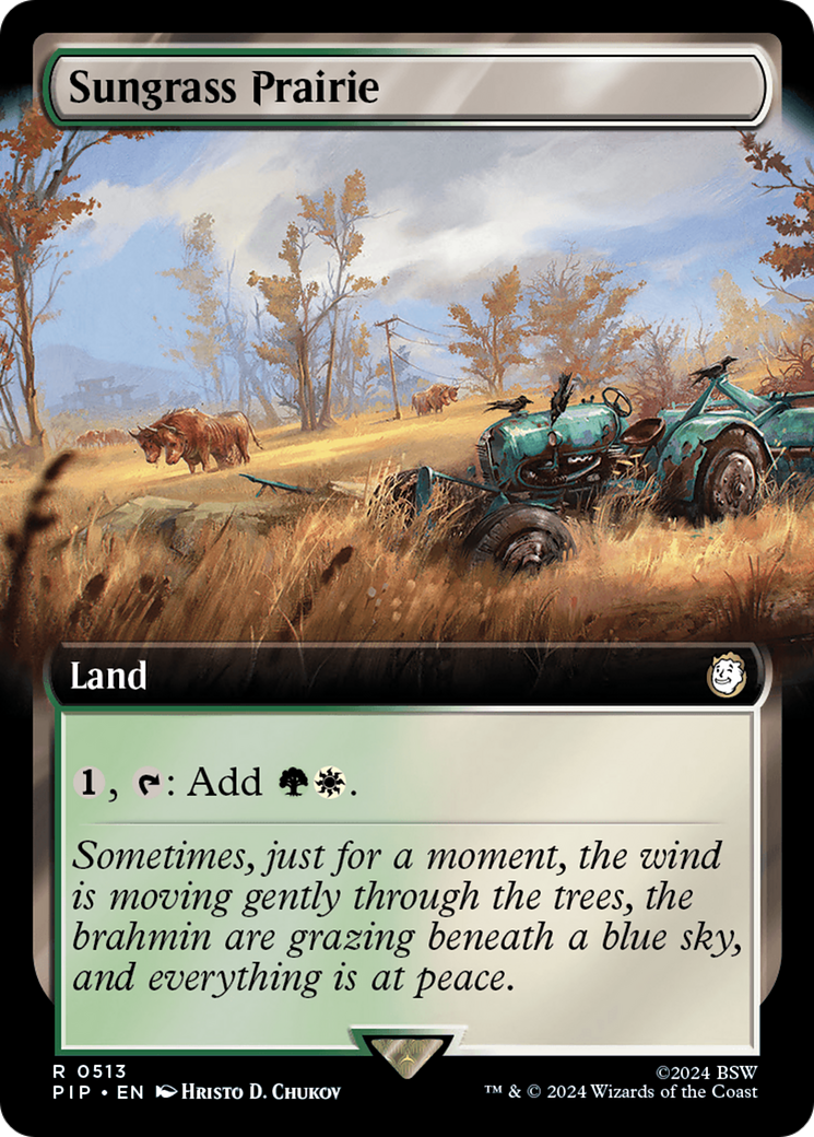 Sungrass Prairie (Extended Art) [Fallout] | Chromatic Games
