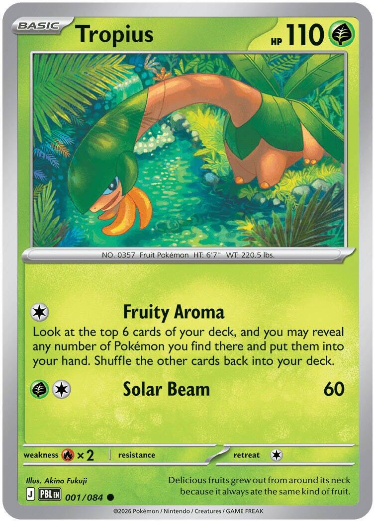 Tropius (001/084) [Mega Evolution: Pitch Black] | Chromatic Games