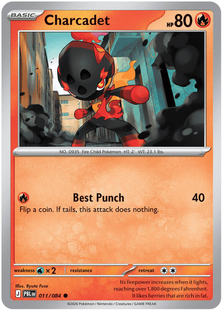 Charcadet (011/084) [Mega Evolution: Pitch Black] | Chromatic Games