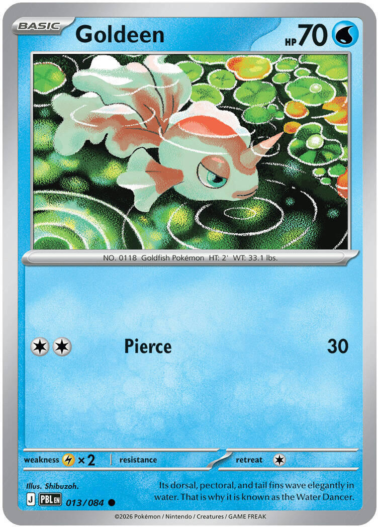 Goldeen (013/084) [Mega Evolution: Pitch Black] | Chromatic Games