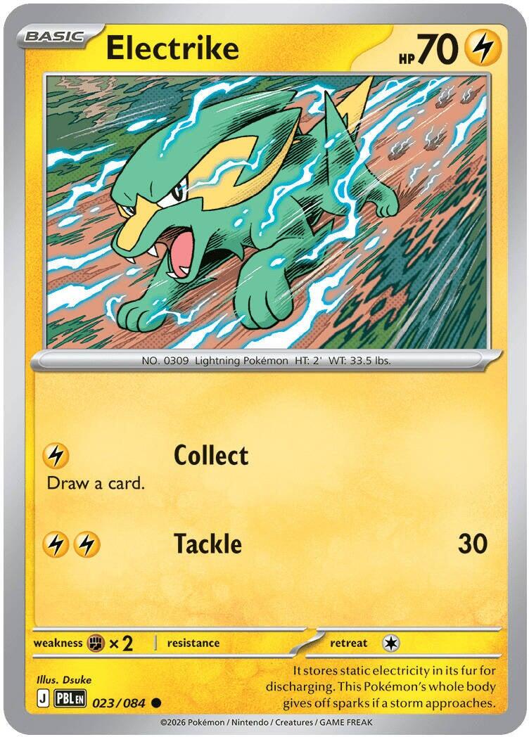 Electrike (023/084) [Mega Evolution: Pitch Black] | Chromatic Games