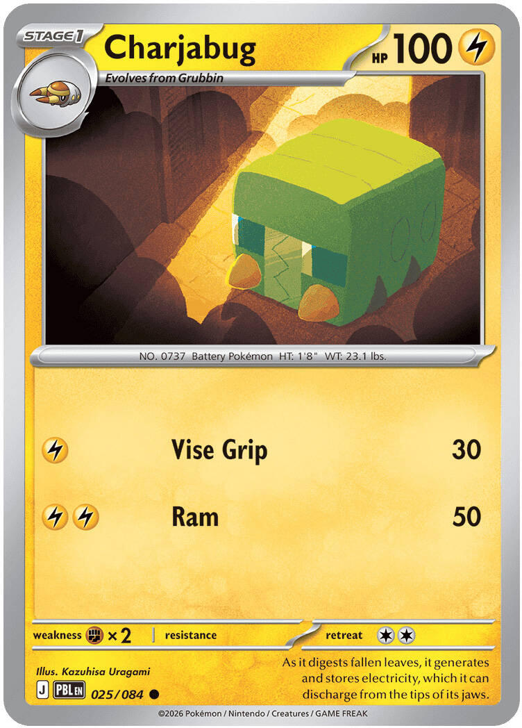 Charjabug (025/084) [Mega Evolution: Pitch Black] | Chromatic Games