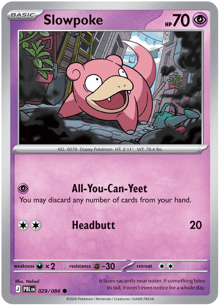 Slowpoke (029/084) [Mega Evolution: Pitch Black] | Chromatic Games