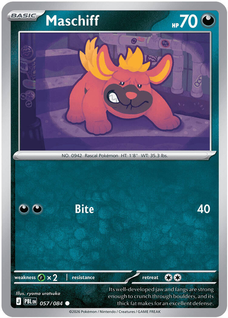 Maschiff (057/084) [Mega Evolution: Pitch Black] | Chromatic Games