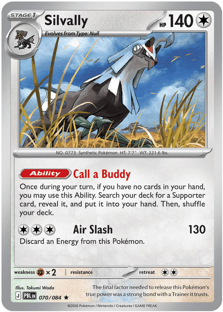 Silvally (070/084) [Mega Evolution: Pitch Black] | Chromatic Games
