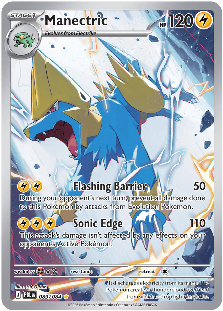 Manectric (089/084) [Mega Evolution: Pitch Black] | Chromatic Games