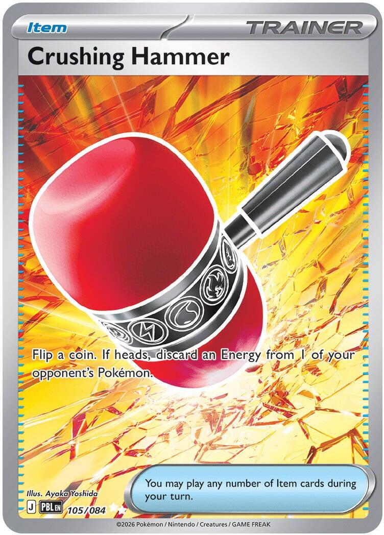 Crushing Hammer (105/084) [Mega Evolution: Pitch Black] | Chromatic Games