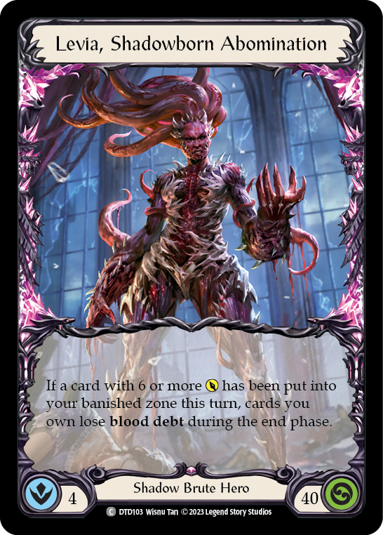 Levia, Shadowborn Abomination [DTD103] (Dusk Till Dawn) | Chromatic Games