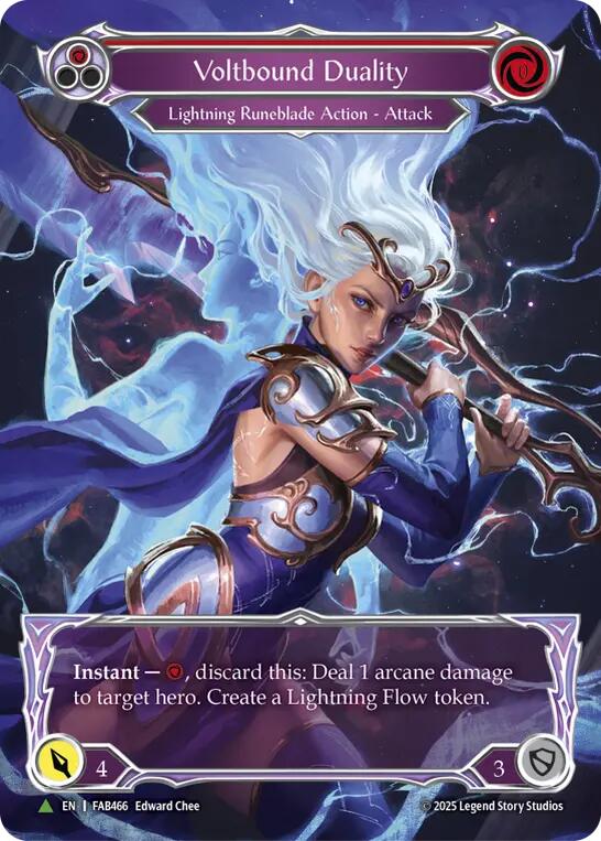 Voltbound Duality (Marvel Cold Foil) [FAB466] (Promo)  Cold Foil | Chromatic Games