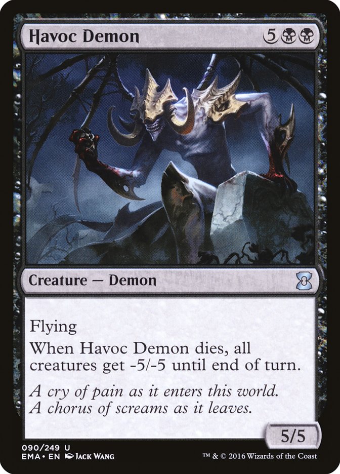 Havoc Demon 90/249 (Eternal Masters)  | Chromatic Games