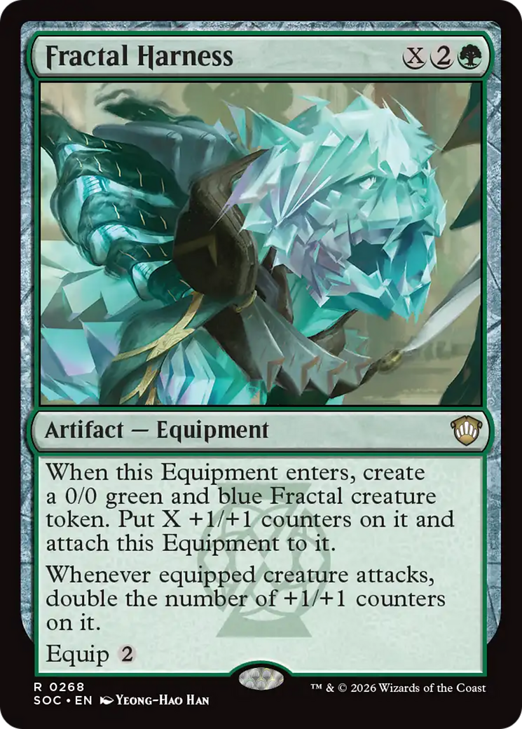 Fractal Harness [Secrets of Strixhaven Commander] | Chromatic Games