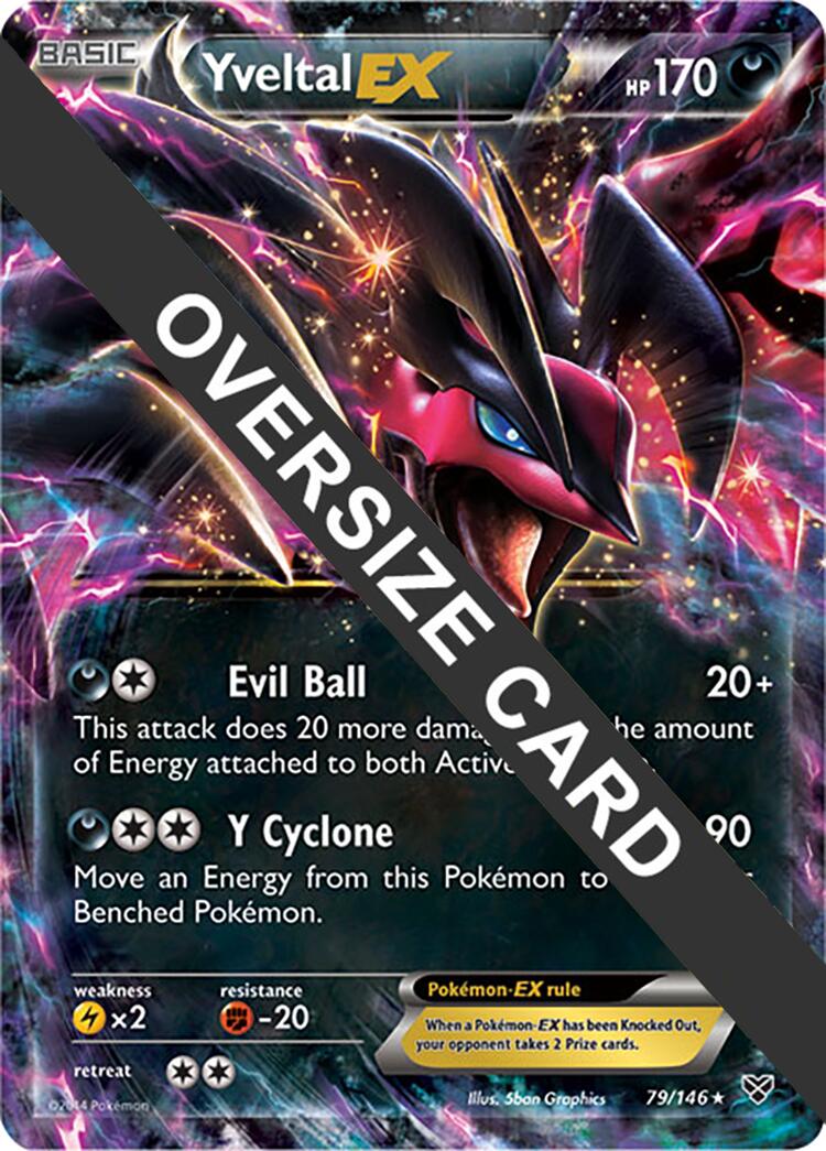 Yveltal EX (79/146) (Jumbo Card) [XY: Base Set] | Chromatic Games