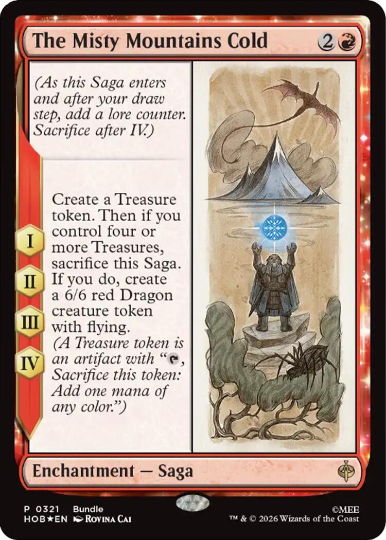 The Misty Mountains Cold [The Hobbit Promos] | Chromatic Games