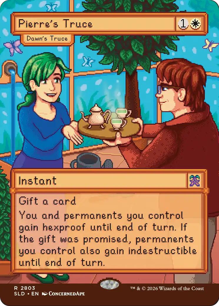 Pierre's Truce - Dawn's Truce [Secret Lair Drop Series] | Chromatic Games