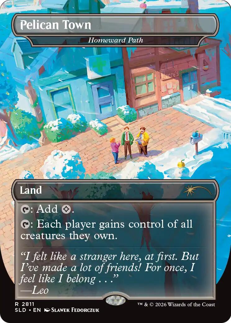 Pelican Town - Homeward Path [Secret Lair Drop Series] | Chromatic Games