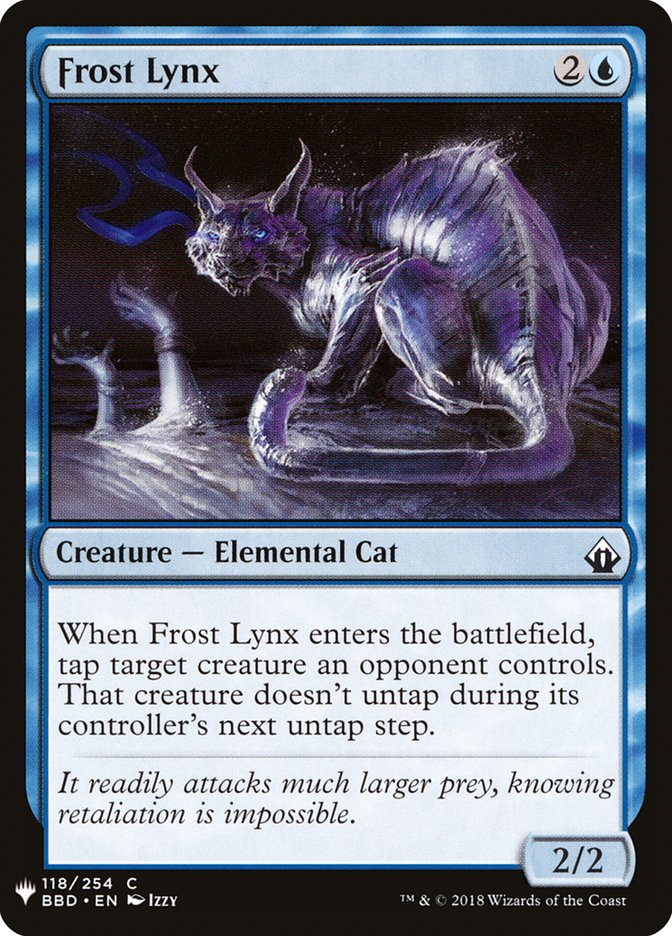 Frost Lynx [Mystery Booster] | Chromatic Games