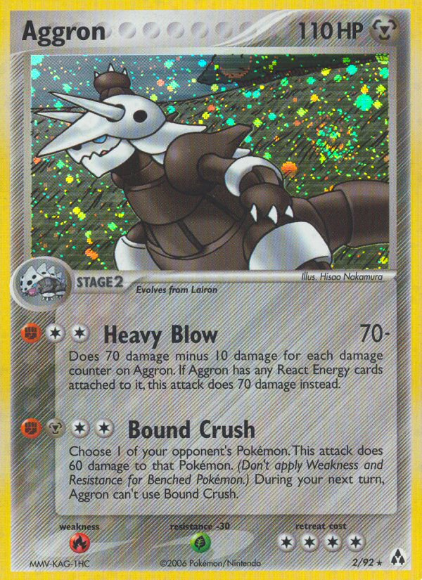 Aggron (2/92) [EX: Legend Maker] | Chromatic Games