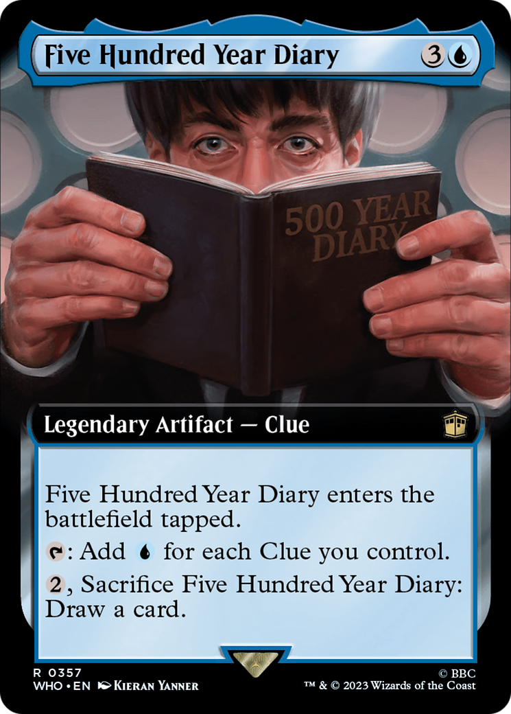 Five Hundred Year Diary (Extended Art) [Doctor Who] | Chromatic Games