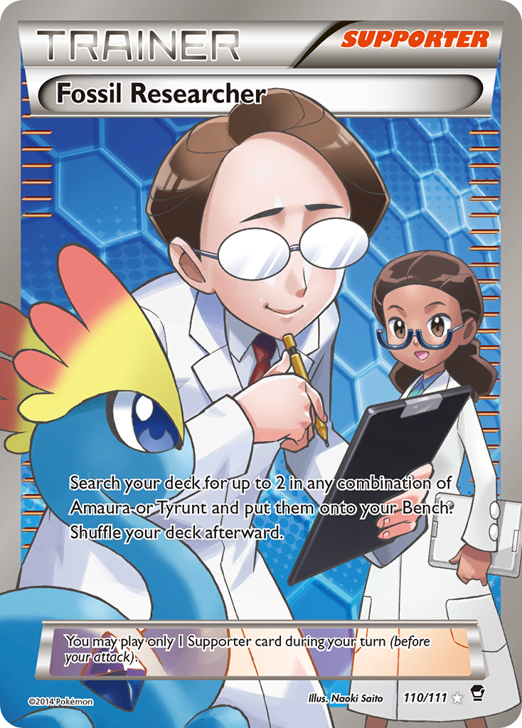 Fossil Researcher (110/111) [XY: Furious Fists] | Chromatic Games