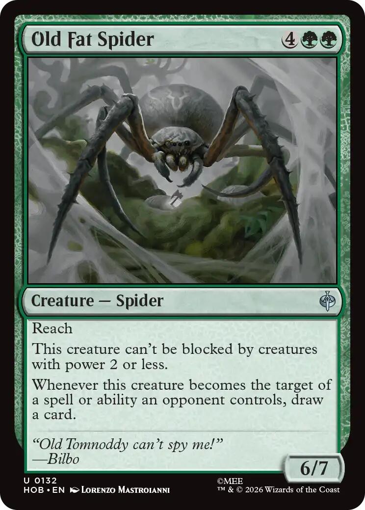 Old Fat Spider [The Hobbit] | Chromatic Games